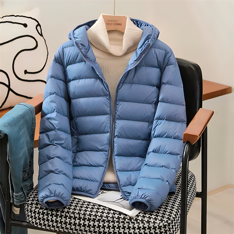 Plus Size Women Hooded Korean  – Down Jacket Packable recenzja i cena