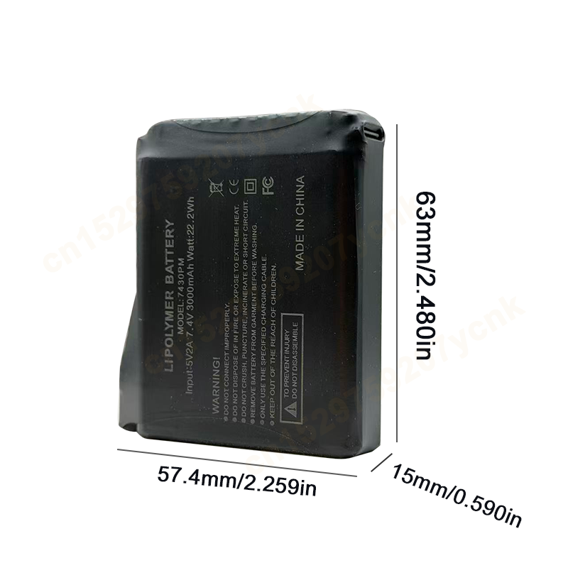 Akumulator 7.4V 3000mAh do ogr – Heated Vest Battery recenzja i cena